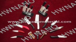 nuovo set di coltelli in ceramica con zirconi di design