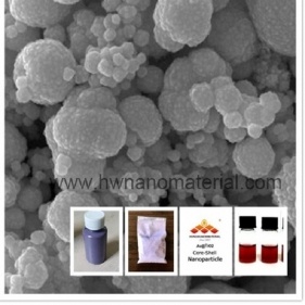 nanoparticelle di shell-core au / tio2