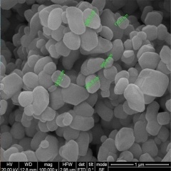 Rutile TiO2 nanoparticles