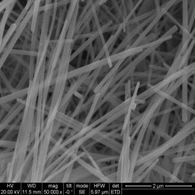 materiali semiconduttori zinco ossido zinco nanofili